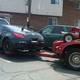 Illustration for article titled This Is Terrelle Pryors Sweet Ride Getting Towed From A Donut Shop